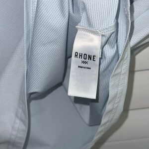 Rhône Small Commuter Polo Tech Light Blue Trim Fit Excellent No Snags No stains
